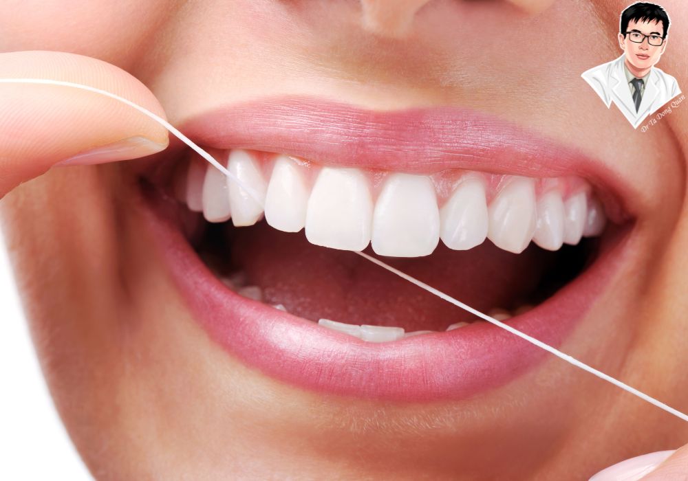 Việc chăm sóc nướu sau khi cắt lợi bằng chỉ nha khoa cũng rất quan trọng