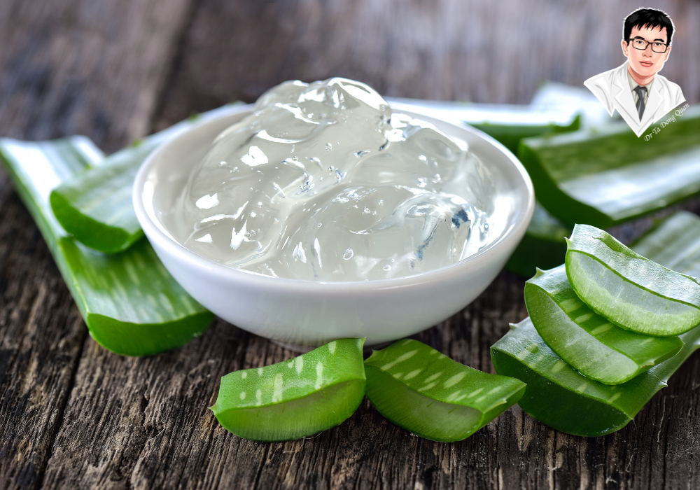 Nha đam làm dịu nướu sưng viêm – Một trong những nguyên liệu thiên nhiên chữa viêm lợi tại nhà cực kỳ hữu hiệu.