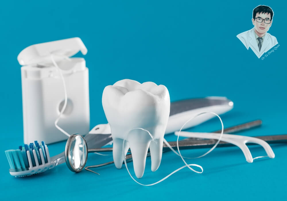 Chăm sóc đúng cách sau khi trồng implant giúp răng bền chắc theo thời gian. Bàn chải, chỉ nha khoa và dụng cụ vệ sinh răng miệng sau khi cấy ghép implant để đảm bảo trụ bền lâu.